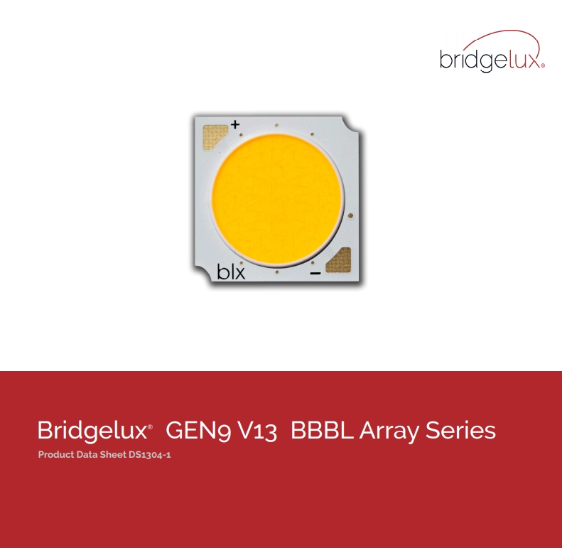 普瑞36V COB 1304  Bridgelux®  GEN9 V13 BBBL BXRE-xxE20F0-B-9x