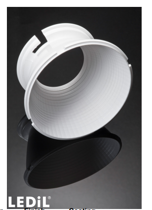 Ledil C12958_LENINA-XW LED 照明反射镜 Reflector round 1 Pos 74mm (D) 40mm(H)