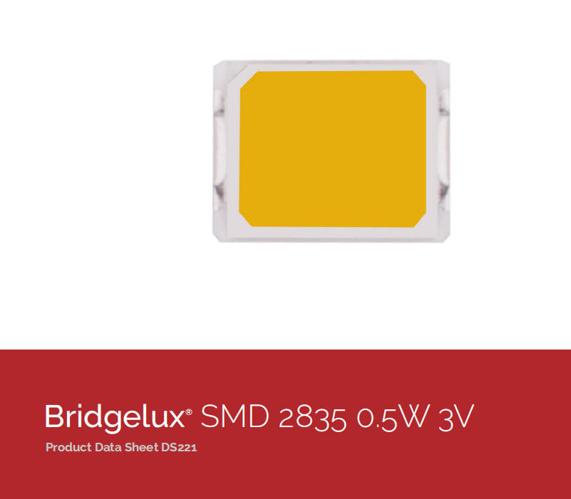 BXRC-30E4000-D-73  BRIDGELUX 2835 0.5W 3V